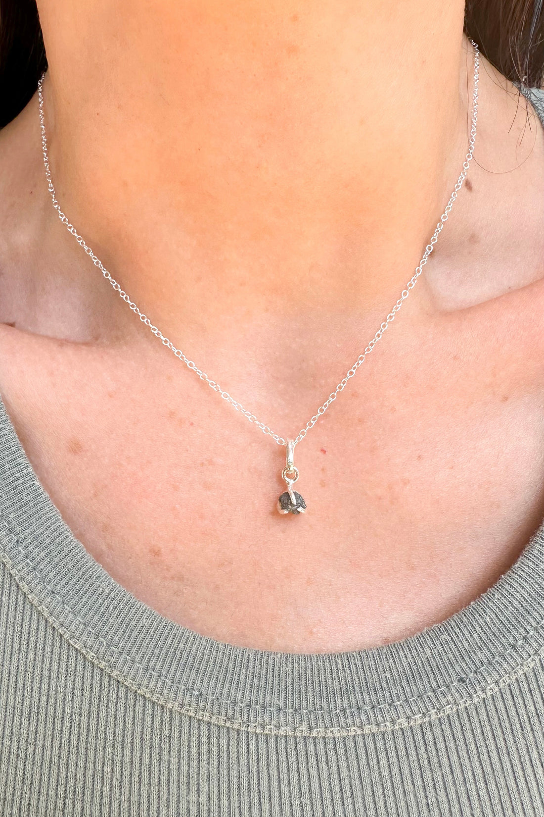 Colgante Diamante en Bruto | Abundancia - Espiritualidad