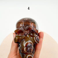 Ágata Sardónice Calavera | Fortaleza- Protección