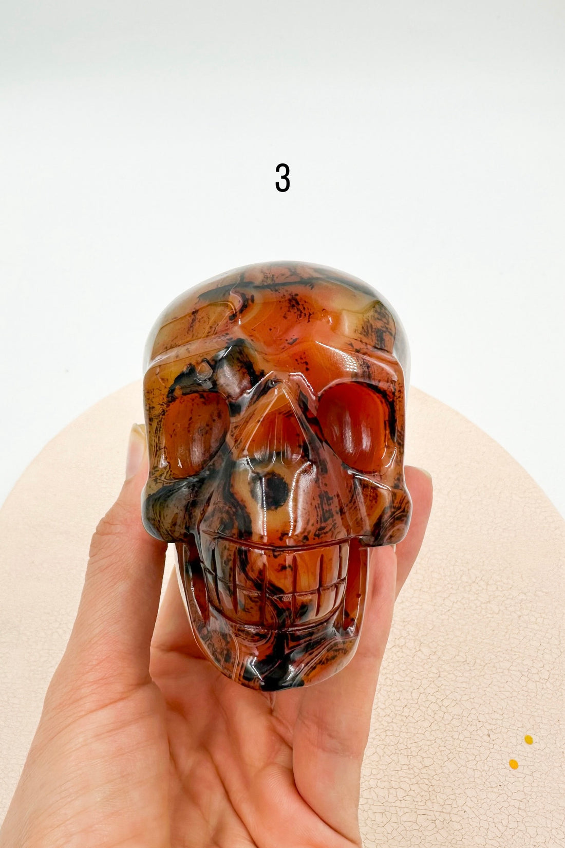 Ágata Sardónice Calavera | Fortaleza- Protección