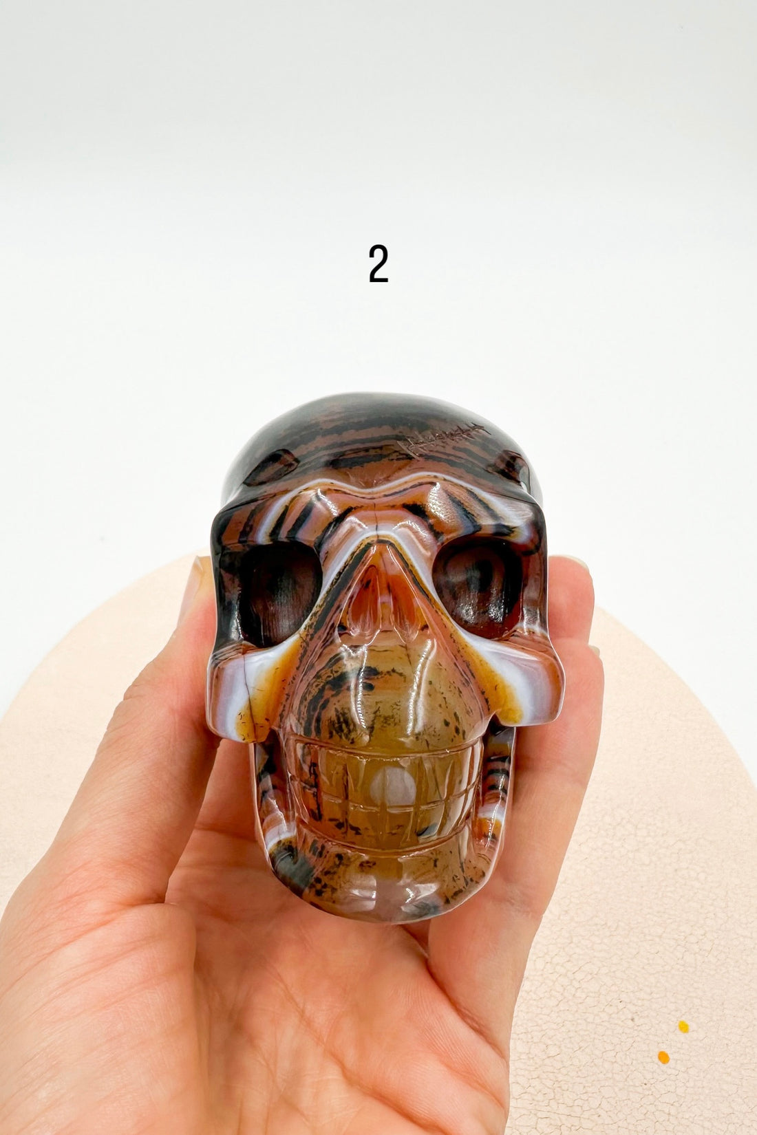 Ágata Sardónice Calavera | Fortaleza- Protección