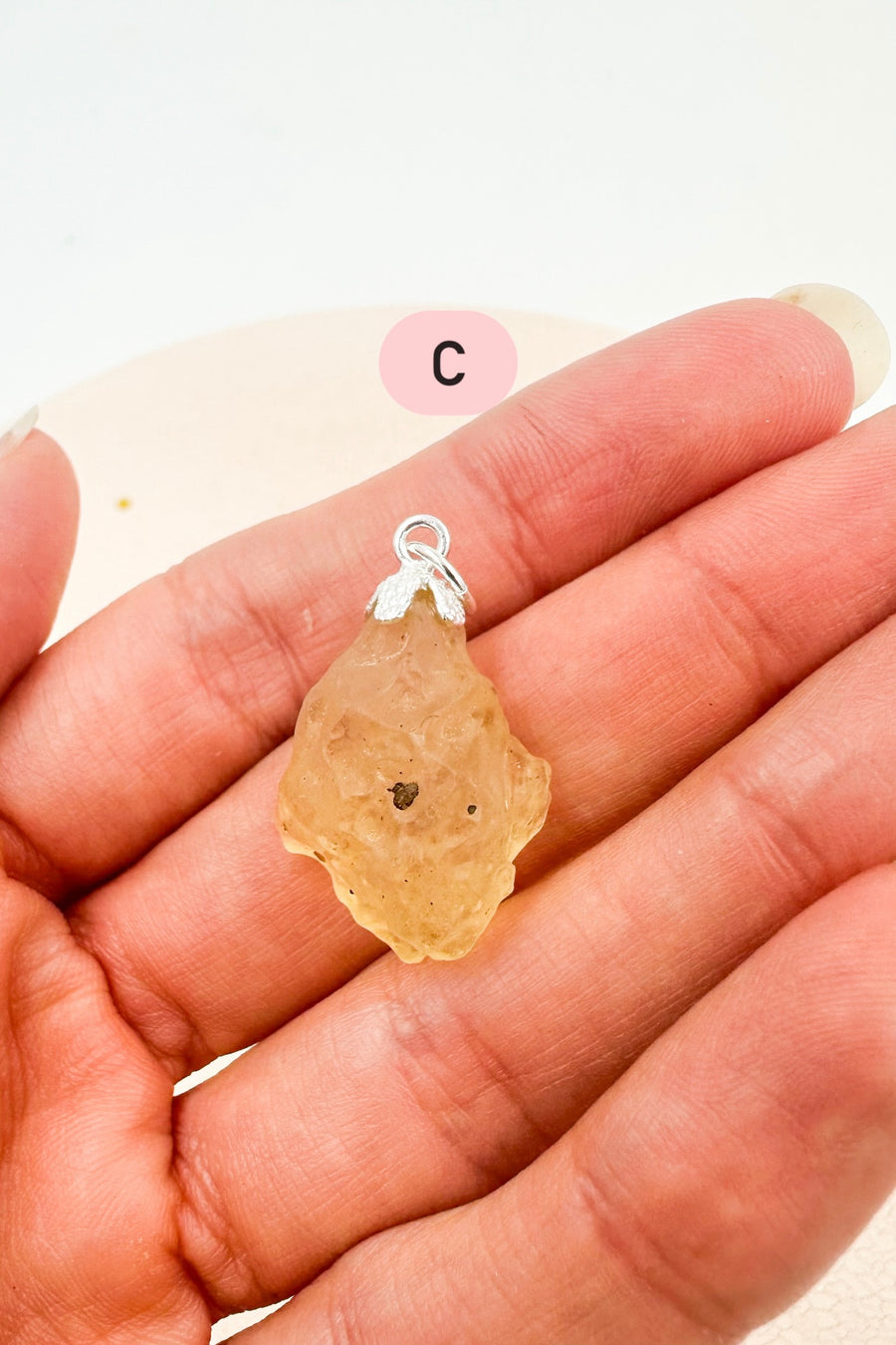 Colgante Cristal de Libia | Espiritualidad - Conciencia