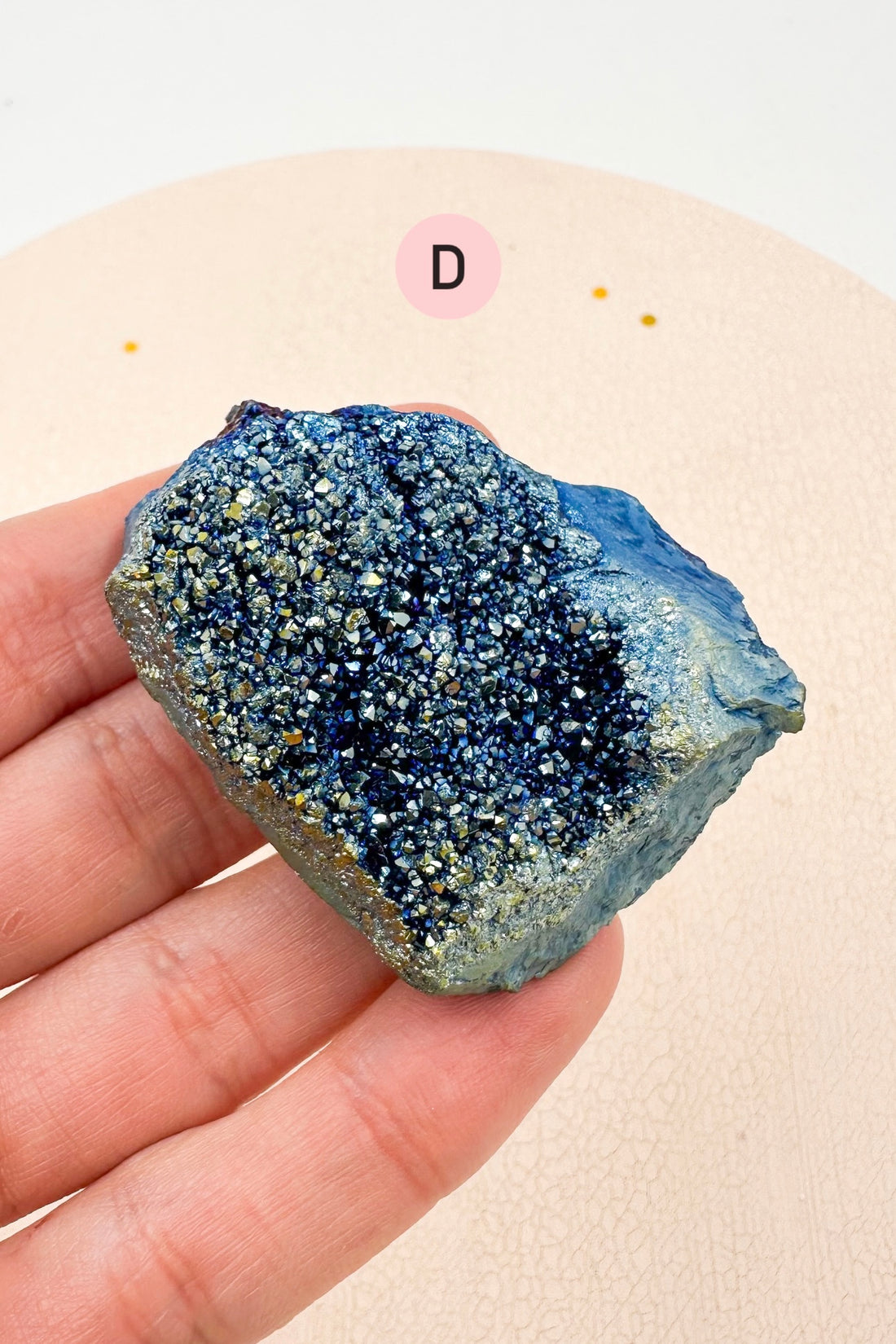 Drusa de Amatista Aqua Aura | Calma - Crecimiento personal