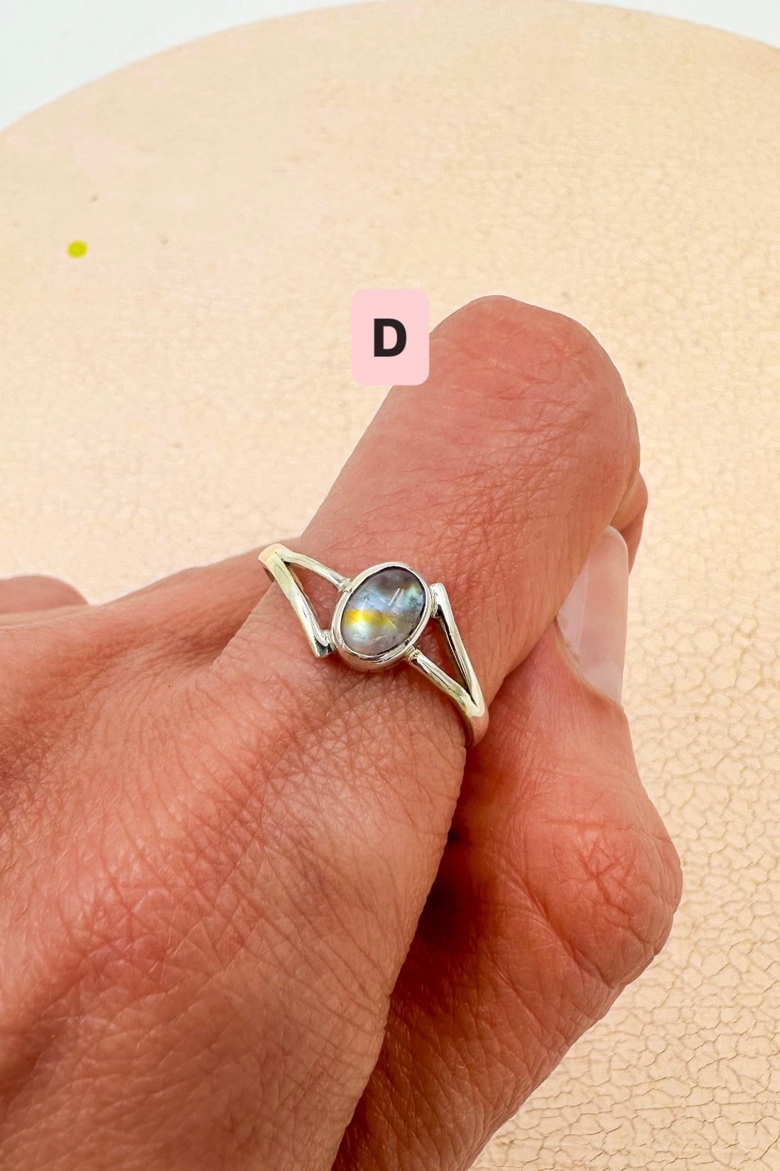 Labradorite Ring | transformation and protection