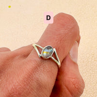 Labradorite Ring | transformation and protection