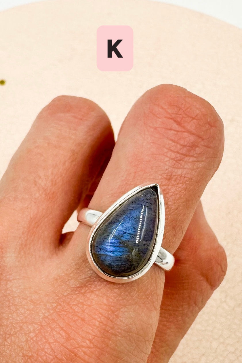 Anillo Labradorita | Transformación y protección