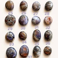 Ágata Malva Palmstone | Calma - Protección Familiar