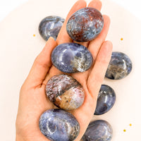 Ágata Malva Palmstone | Calma - Protección Familiar