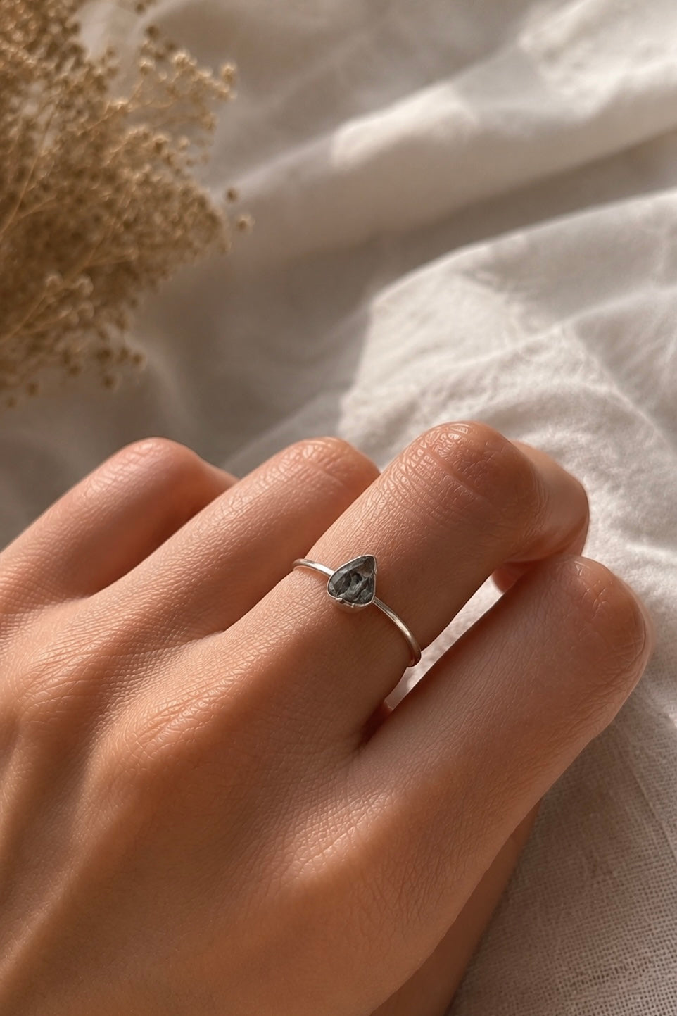Anillo Moldavita Masivo | Buena suerte - Espiritualidad