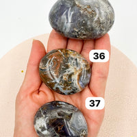 Ágata Malva Palmstone | Calma - Protección Familiar