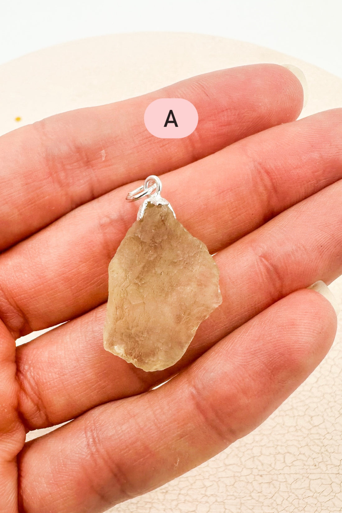 Colgante Cristal de Libia | Espiritualidad - Conciencia