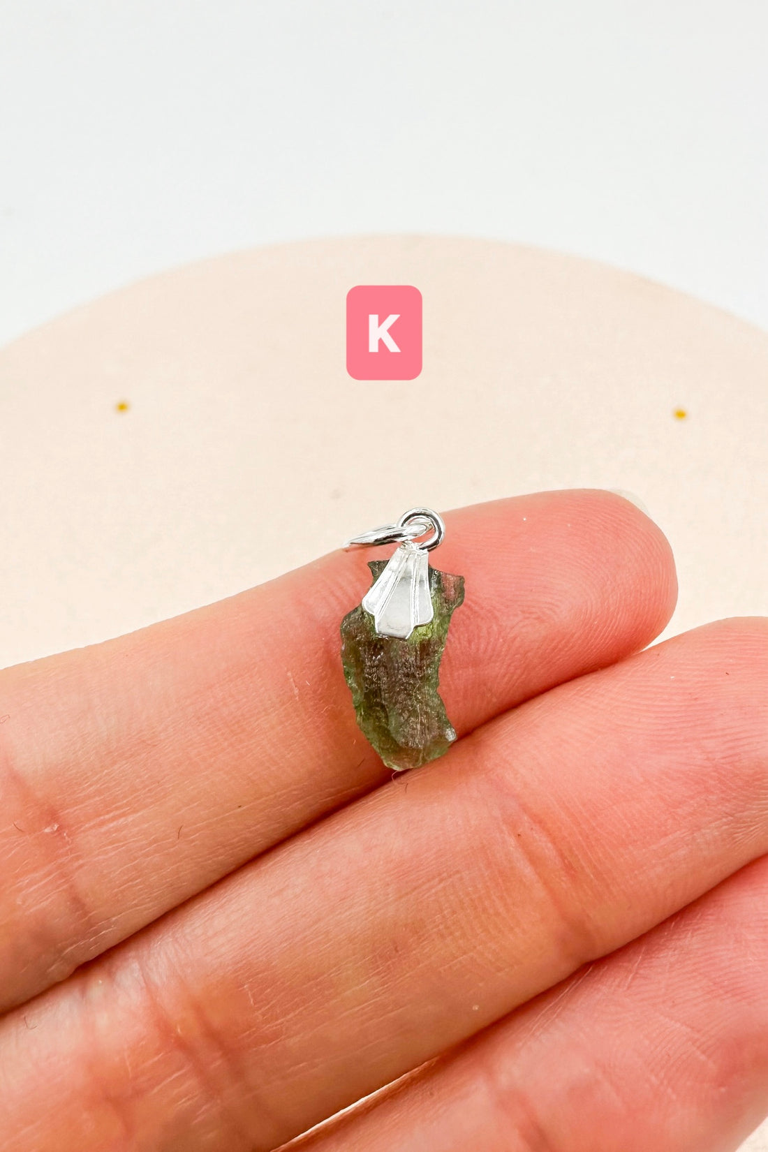 Colgante Moldavita | Buena suerte - Espiritualidad