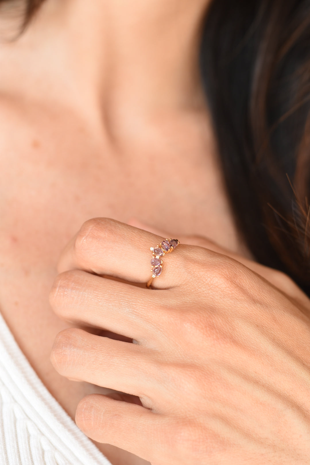 Anillo amatista | Relajación - Equilibrio