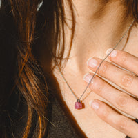 Colgante Talismán | Rubí | Valentía - Seguridad