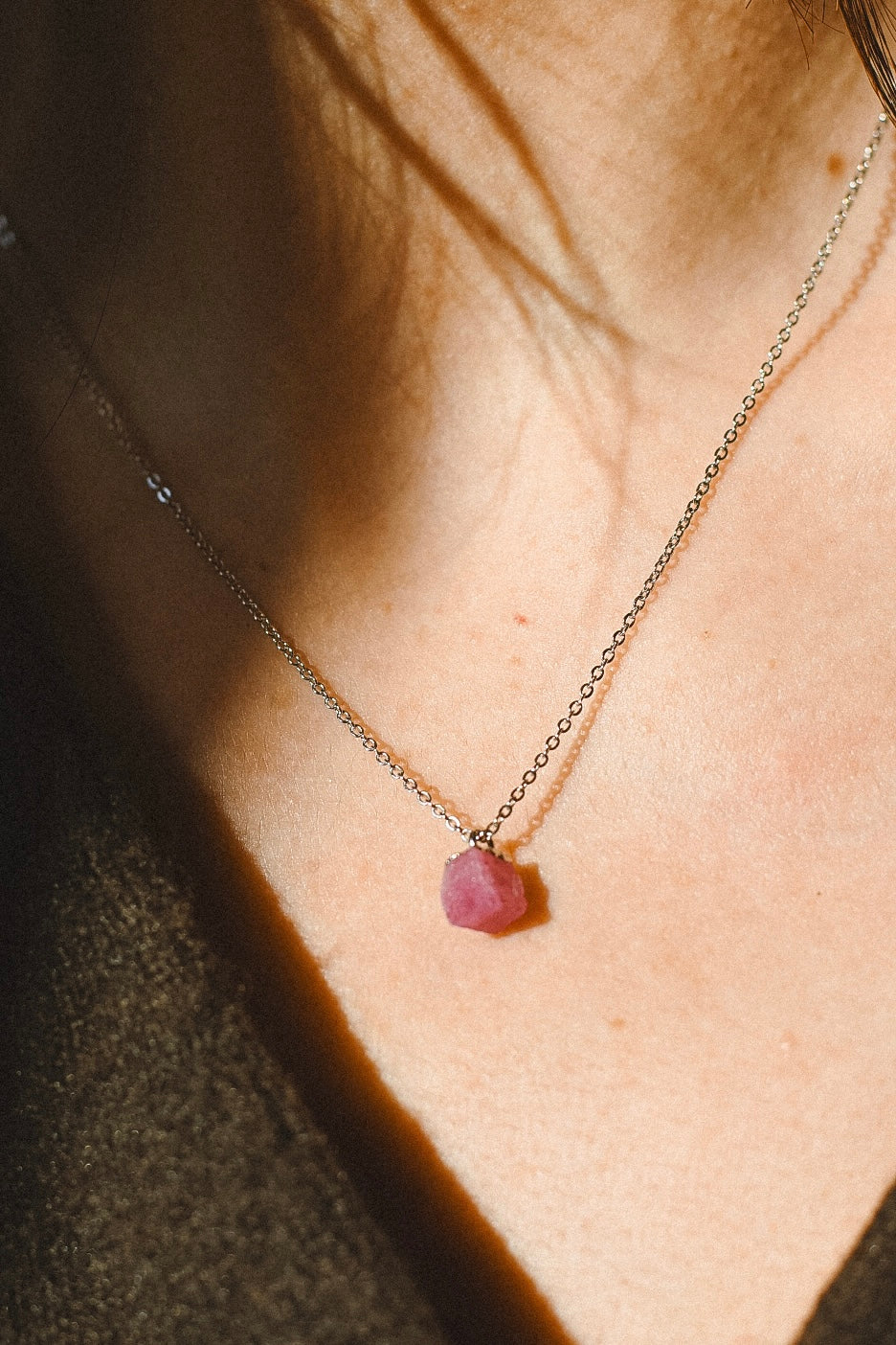 Colgante Talismán | Rubí | Valentía - Seguridad