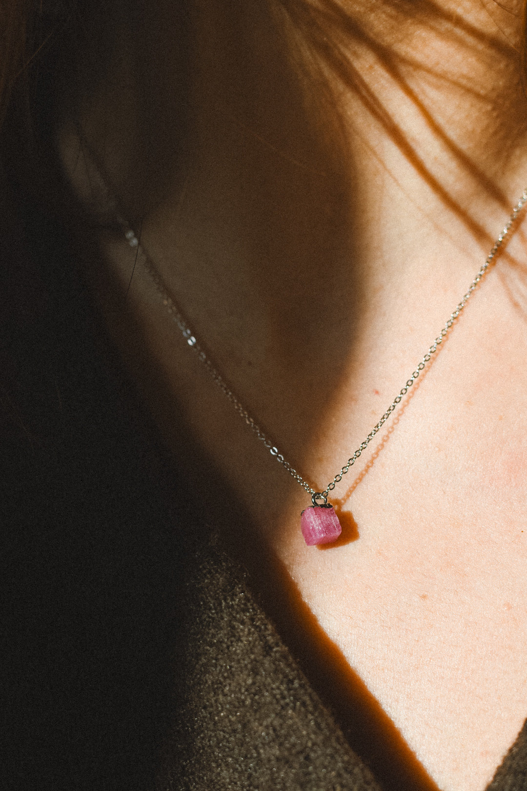 Colgante Talismán | Rubí | Valentía - Seguridad