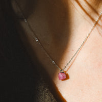 Colgante Talismán | Rubí | Valentía - Seguridad