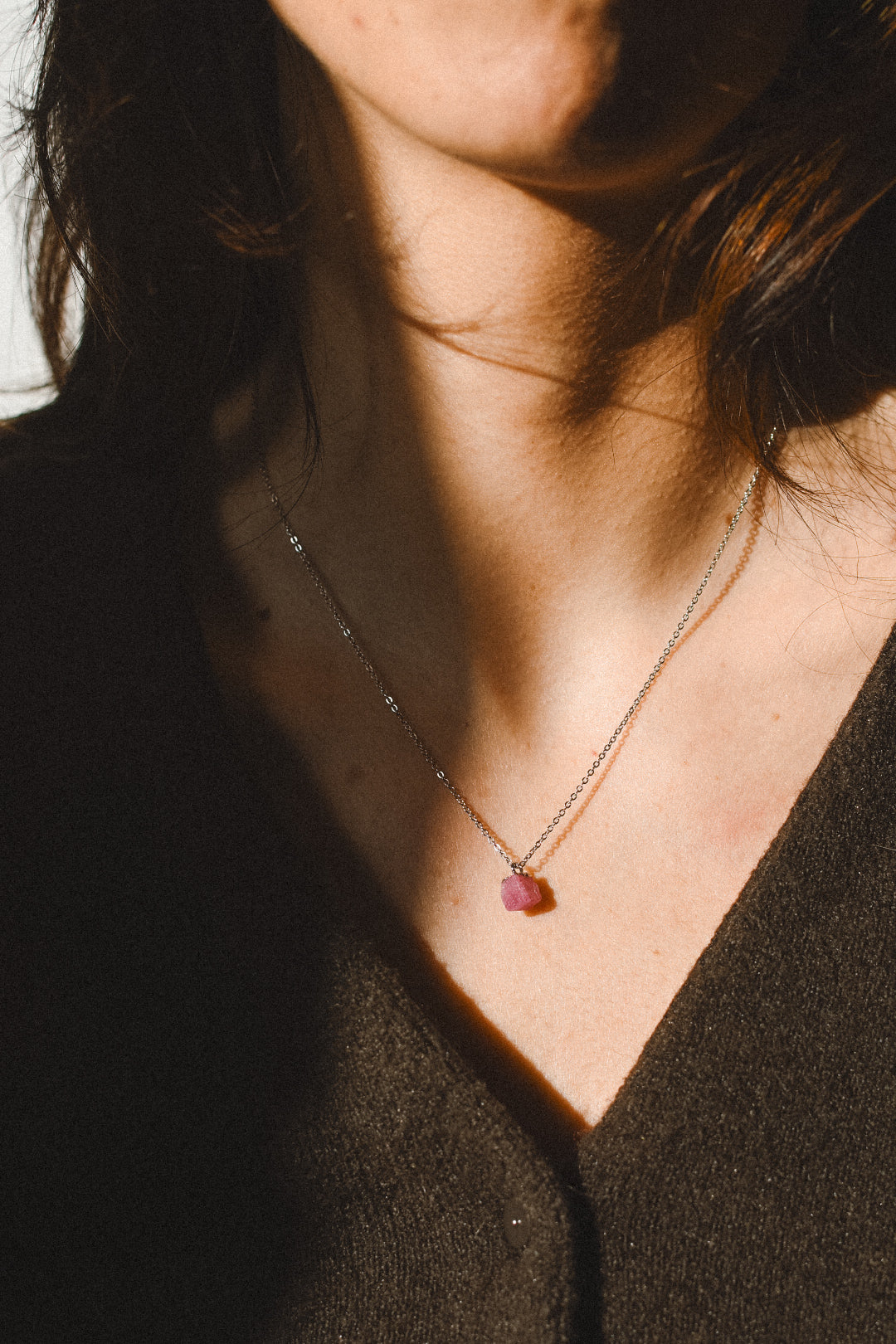 Colgante Talismán | Rubí | Valentía - Seguridad