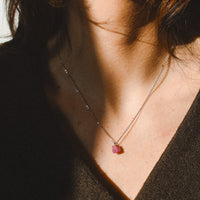 Colgante Talismán | Rubí | Valentía - Seguridad