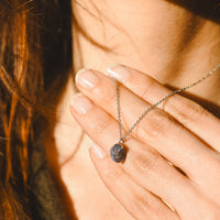 Colgante Talismán | Zafiro | Intuición - Protección energética