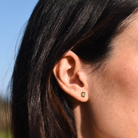 PREVENTA - VENTA ANTICIPADA | Pendientes Moldavita Facetada | Buena suerte - Espiritualidad