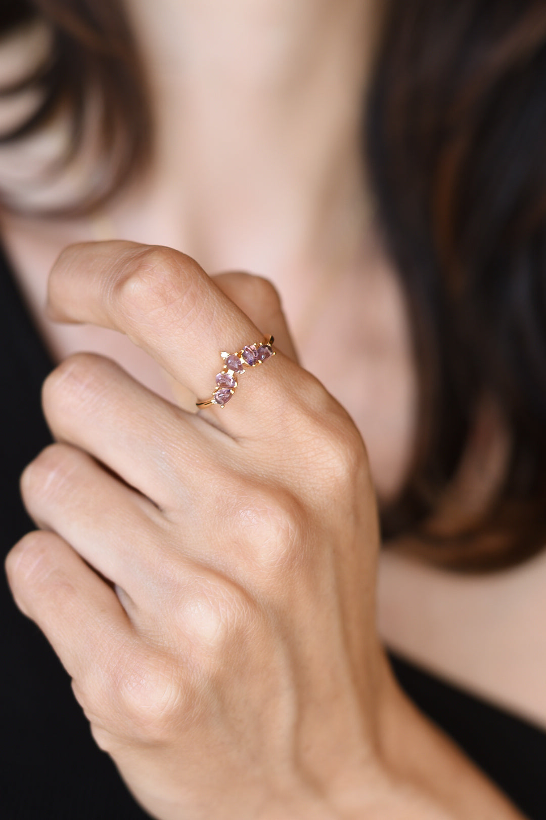 Anillo amatista | Relajación - Equilibrio
