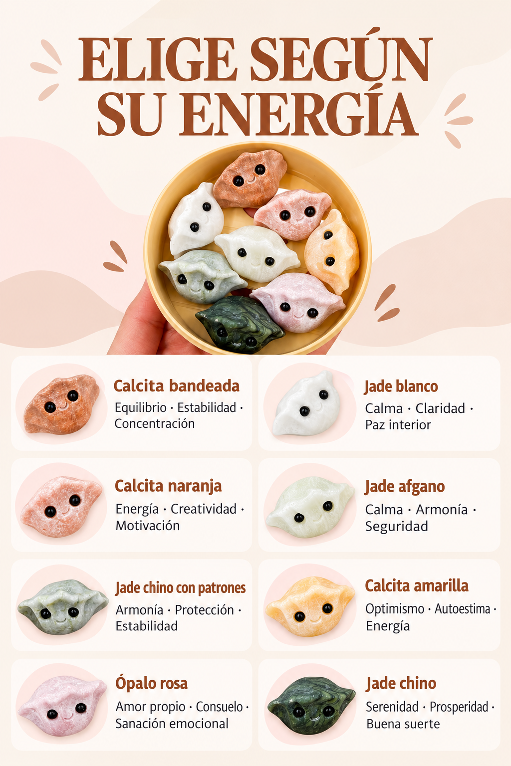 Gyoza  | Minerales variados