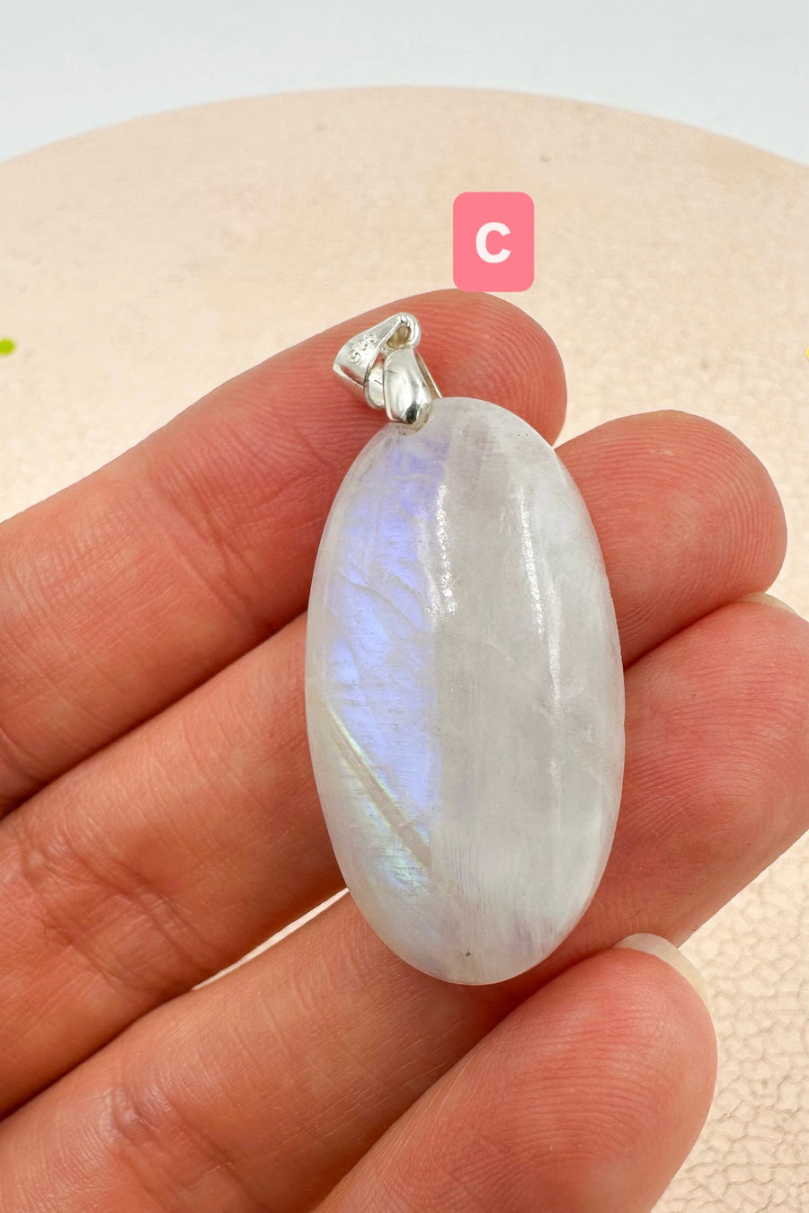 Colgante Piedra Luna | Feminidad - Magnetismo