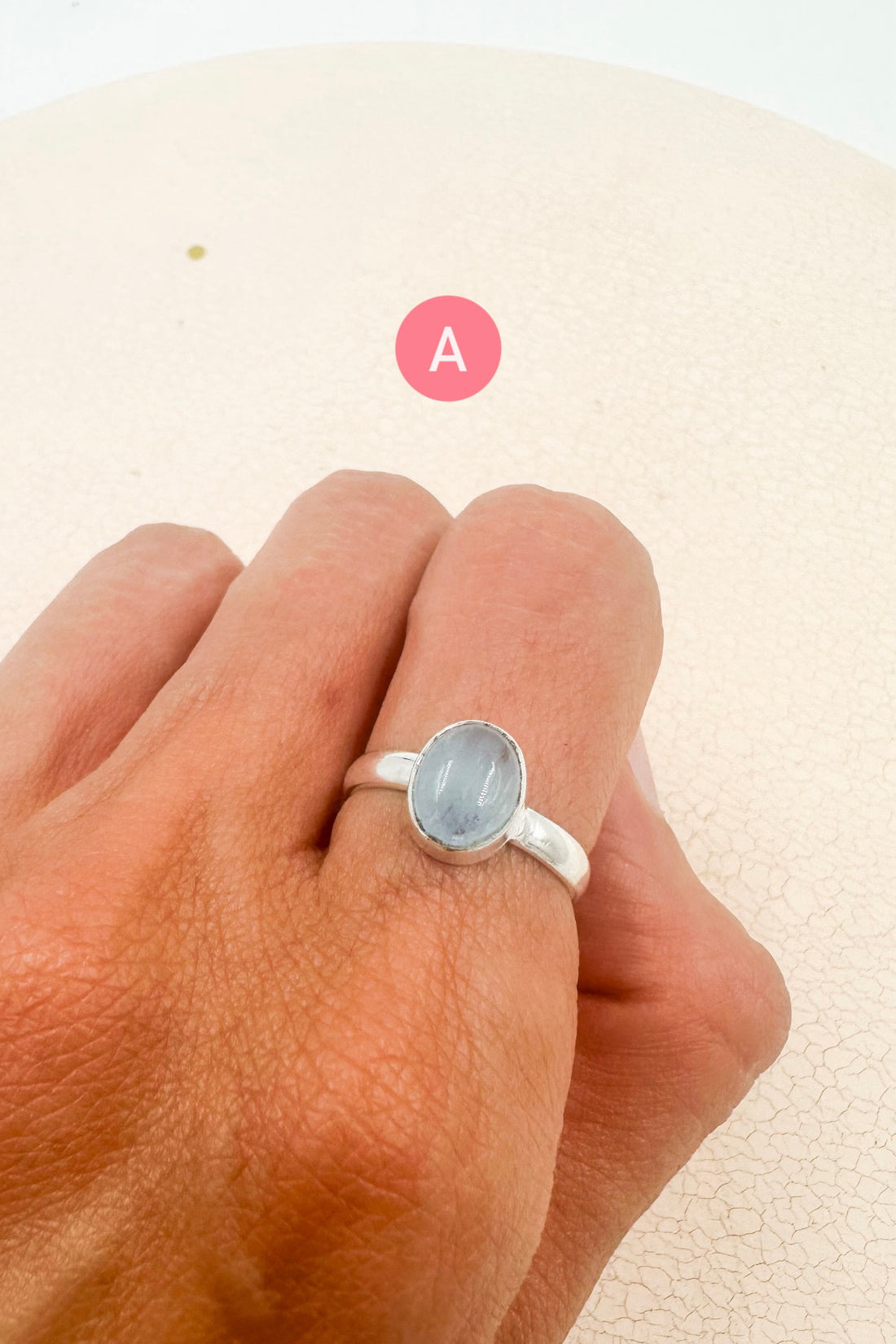 Anillo Aguamarina "Extra" | Armonía - Tranquilidad