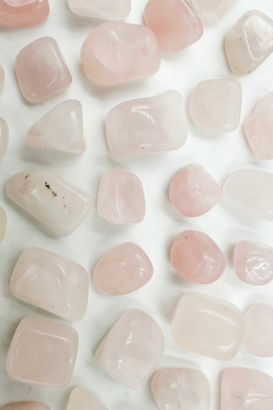 Cuarzo rosa |  Rodado mini | Amor - Sensibilidad