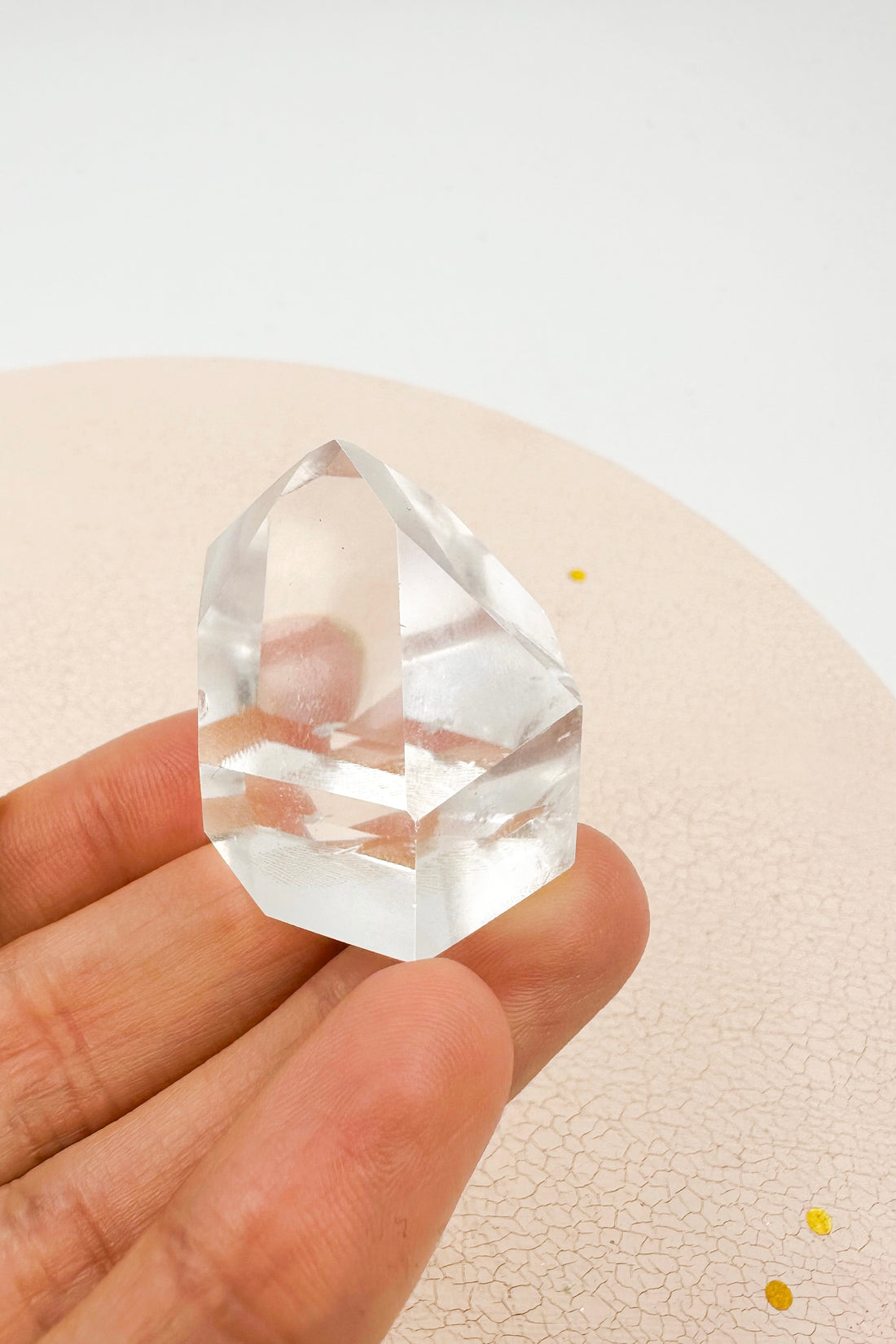 Rock crystal tip | Meditation - Positivity