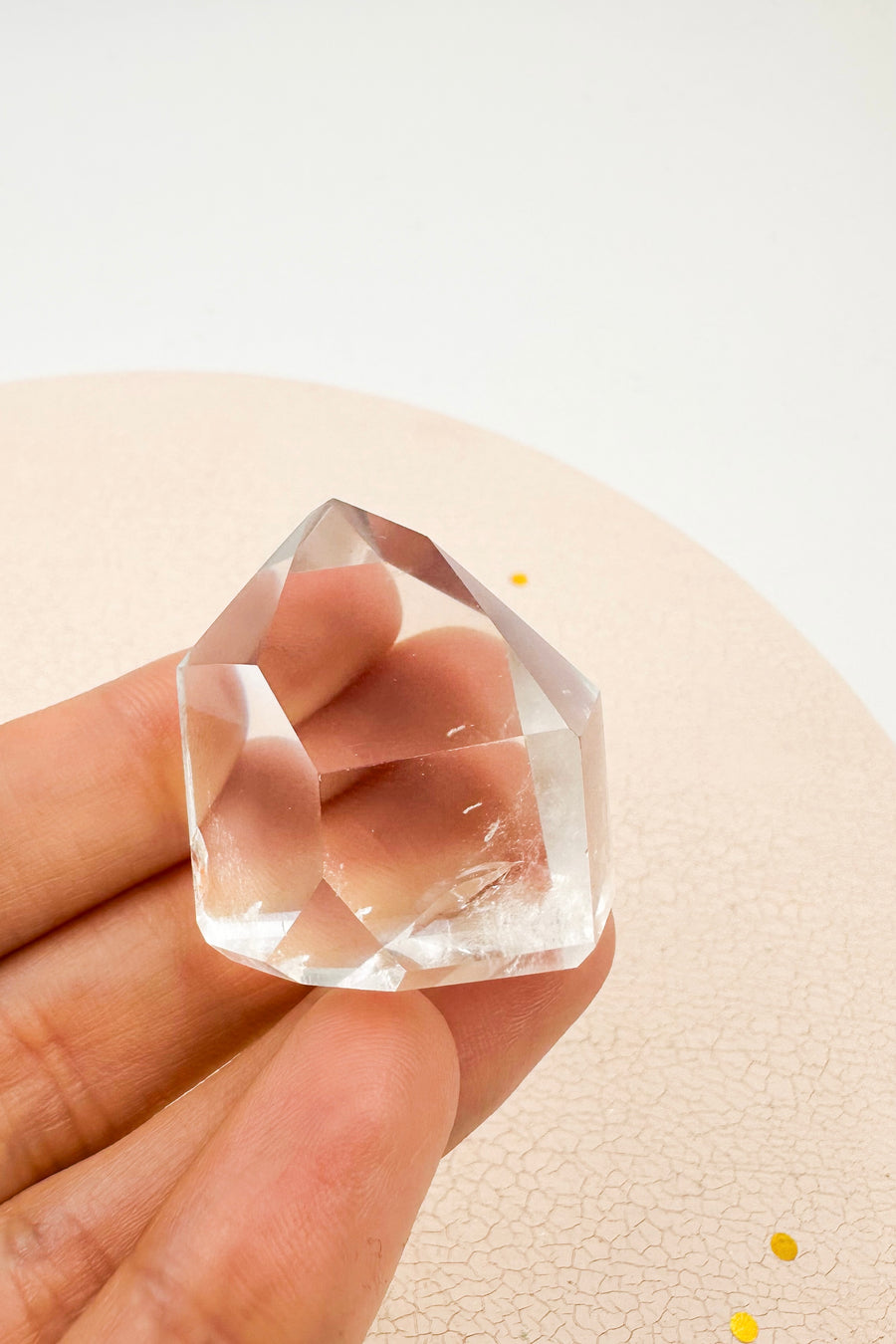 Rock crystal tip | Meditation - Positivity