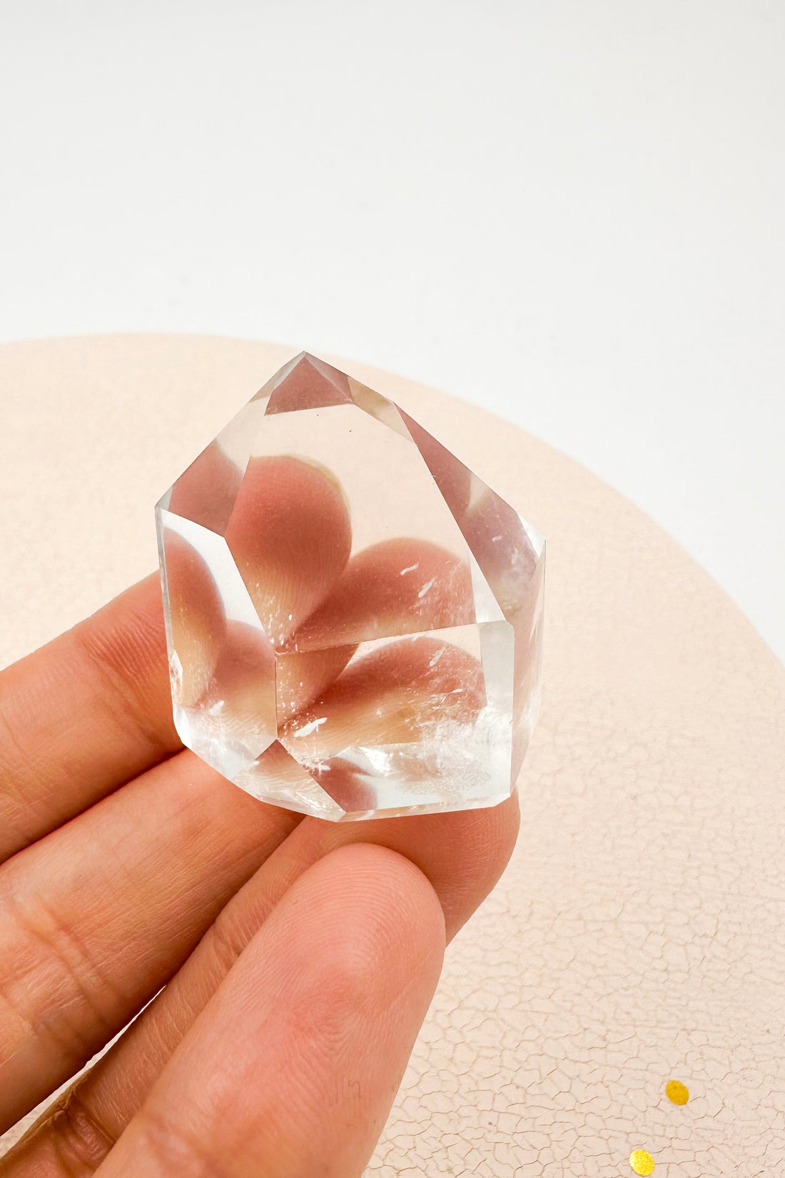 Rock crystal tip | Meditation - Positivity