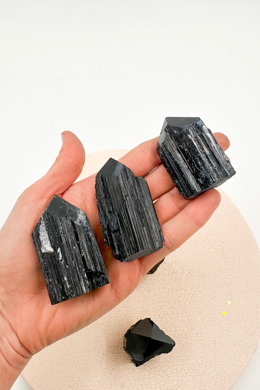 Puntas de Turmalina | Limpieza - Protección