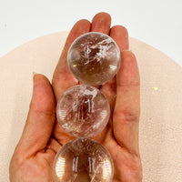 Cristal de roca Esfera Calidad Extra | Meditación - Positividad