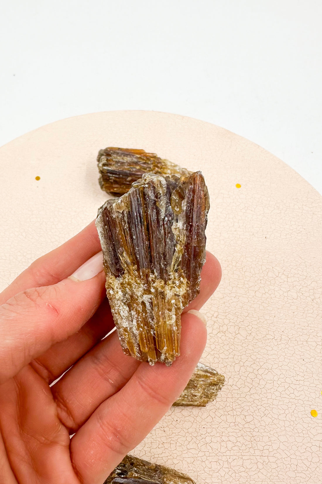 Calcita miel Masivo Cristalizado | Liderazgo - Metas