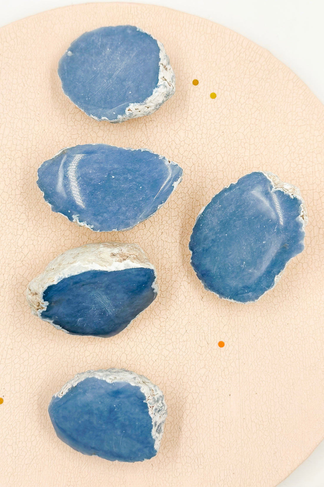 Semi-polished Angelite | Spirituality and stress