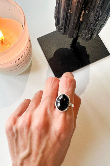 Anillo Turmalina | Limpieza - Protección