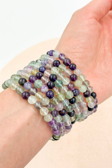 Pulsera Fluorita | 6mm | Cambios - Espiritualidad