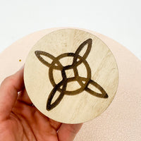 Altar de Madera | Nudo de Bruja | Protección