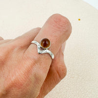 Anillo Citrino Calentado | Dinero - Éxito