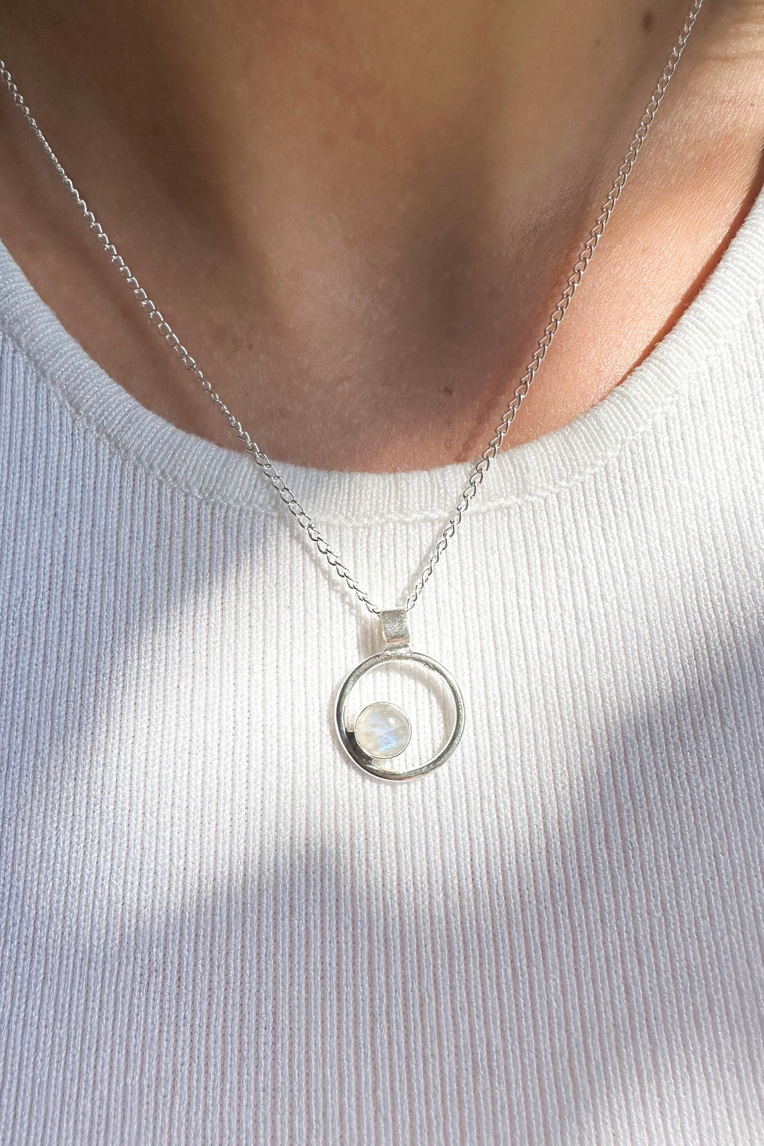 Colgante Piedra Luna | Feminidad - Magnetismo