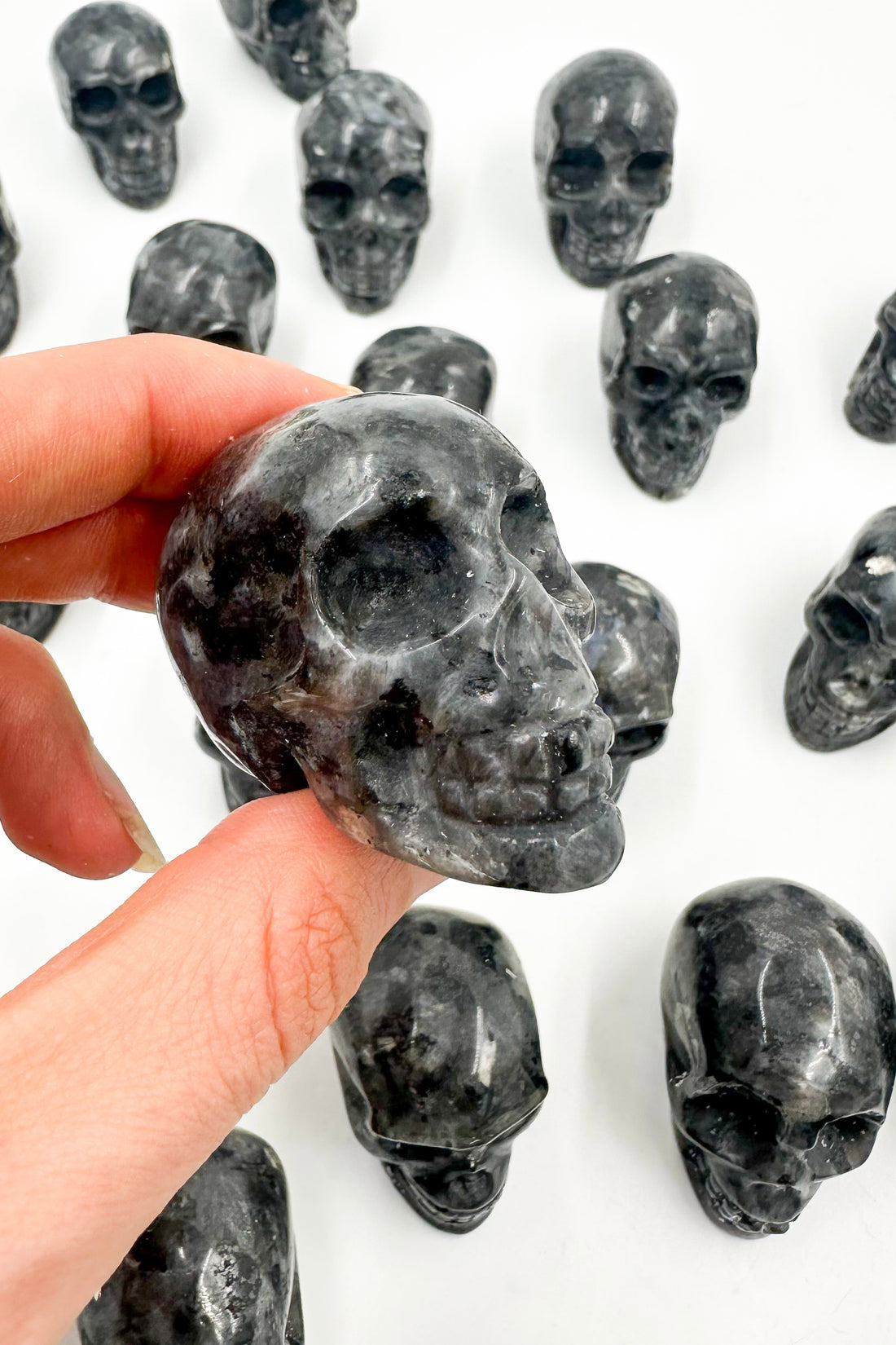 Larvikita Calavera | Agotamiento - Protección