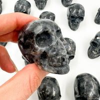 Larvikita Calavera | Agotamiento - Protección