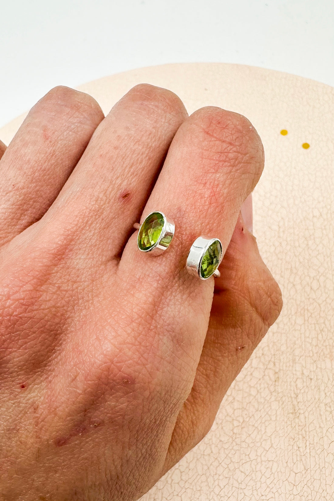 Anillo Olivino | Abundancia y amor propio.