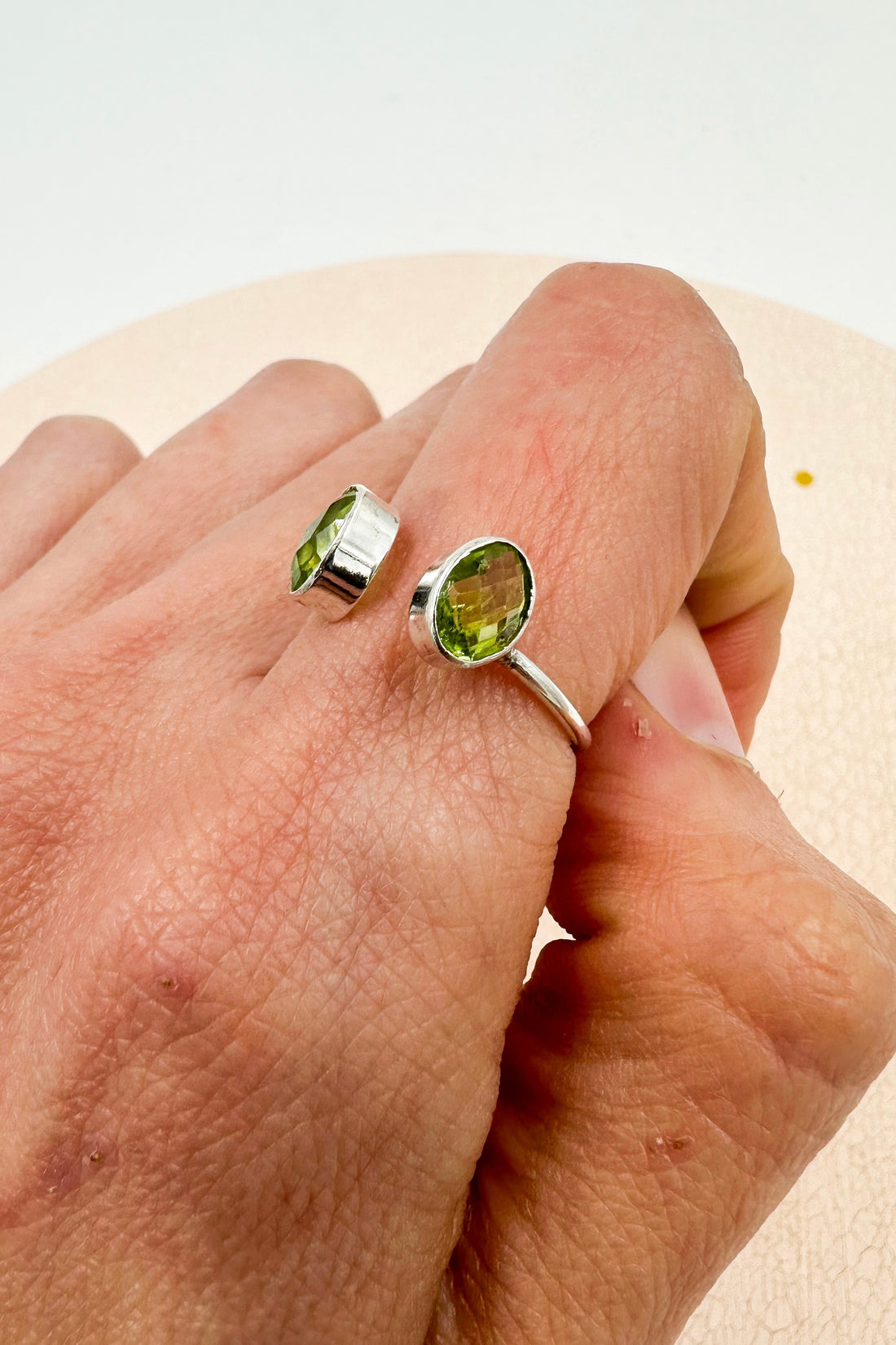 Anillo Olivino | Abundancia y amor propio.
