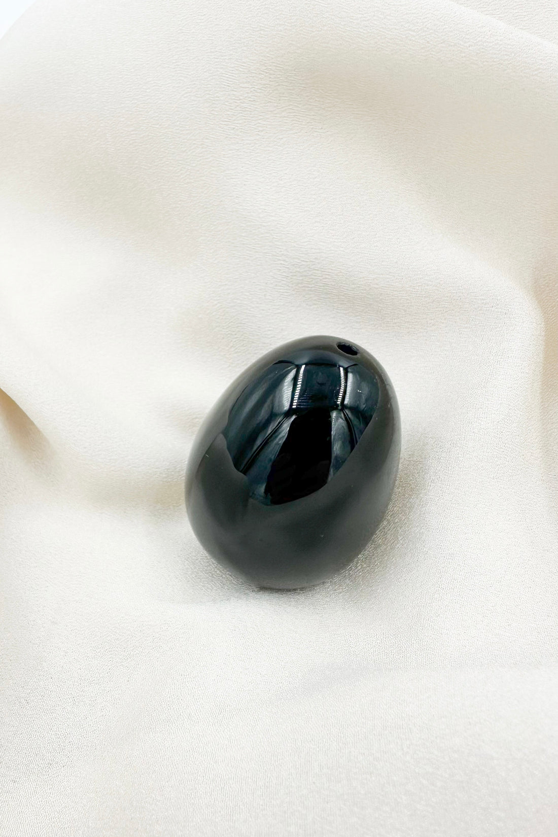 Huevo Yoni | Obsidiana negra | Poder Interior
