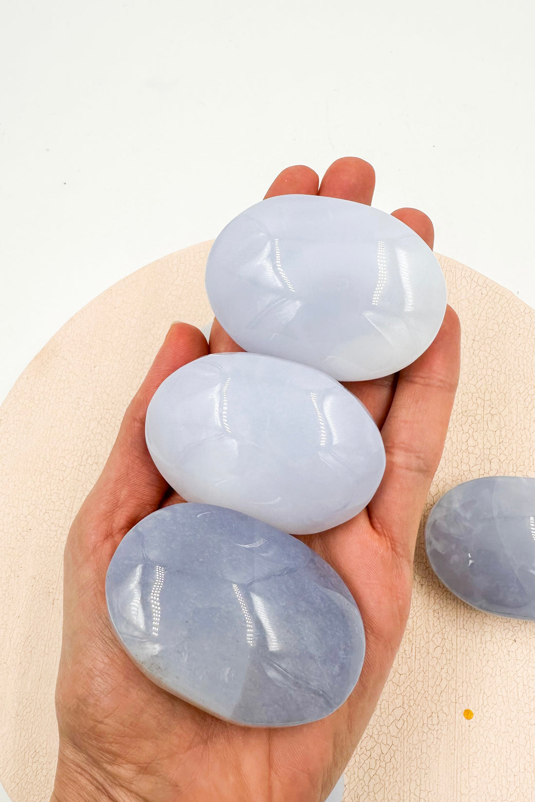 Calcedonia azul Palmstone | Calma - Comunicación