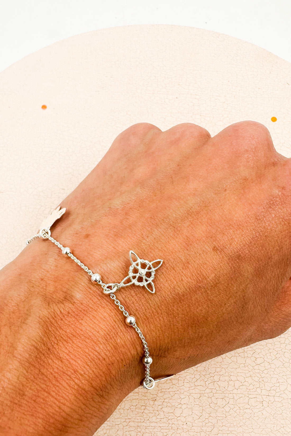 Pulsera Suerte y Protección | Plata