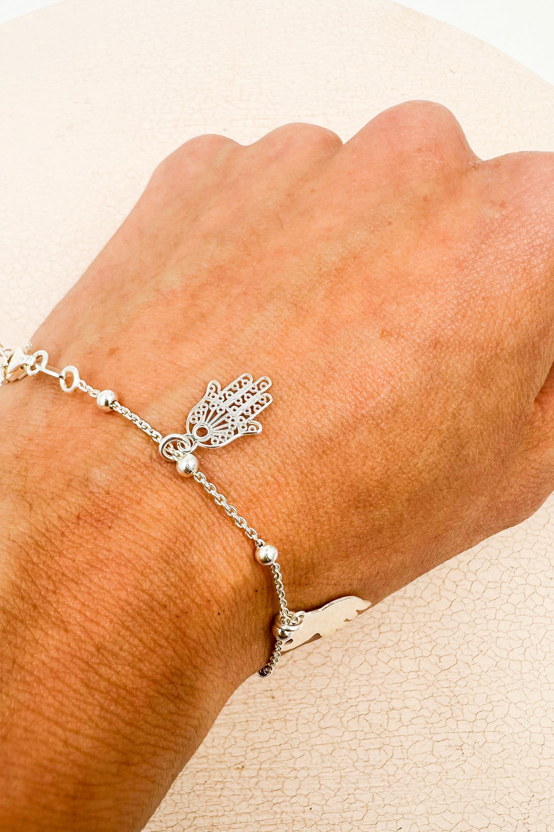 Pulsera Suerte y Protección | Plata
