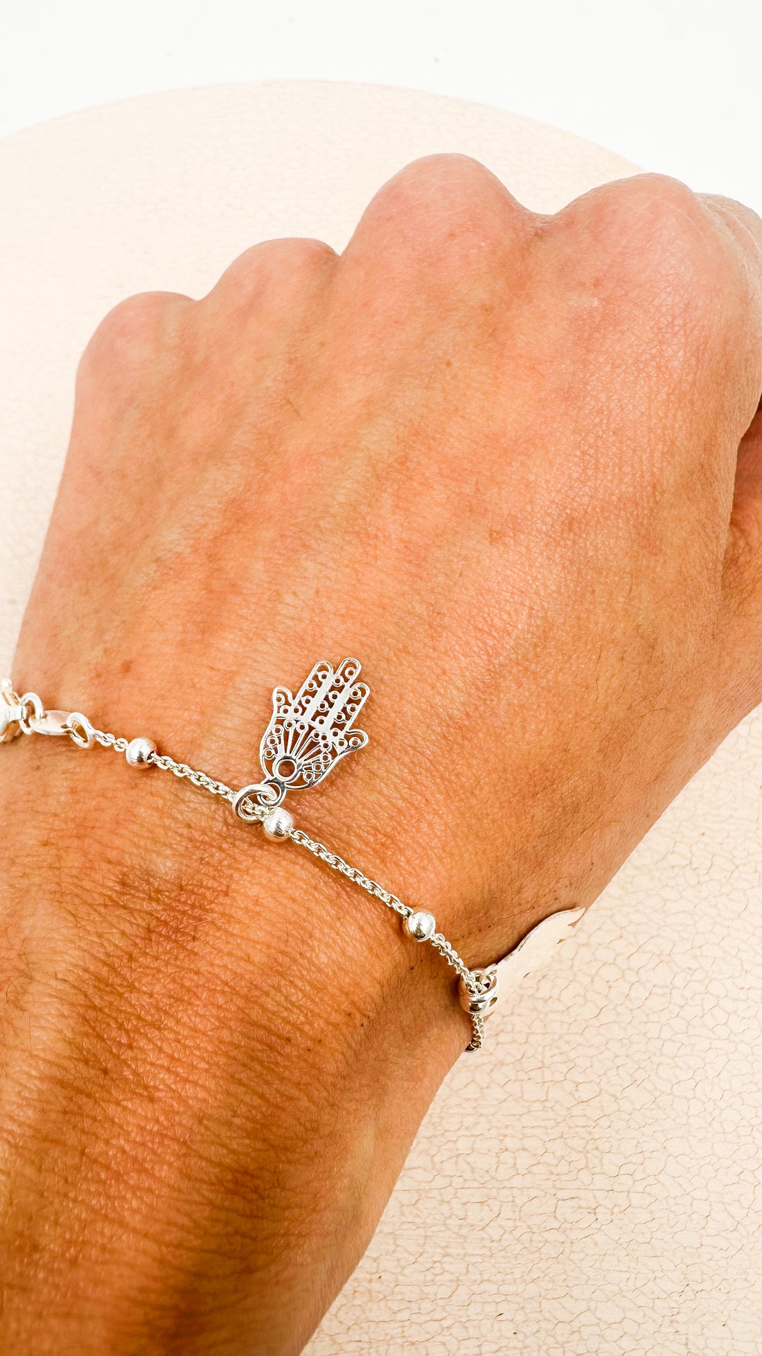 Pulsera Suerte y Protección | Plata